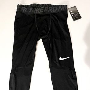 Nike Pro Dri-Fit 3/4 Length Men's Fitness Tights Size M - NWT